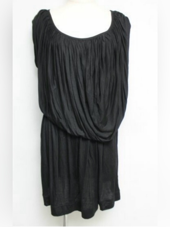 Vivienne Westwood Dresses & Skirts - Vivienne Westwood Red Label  Black Draped Sleeveless Dress / Tunic Black 2
